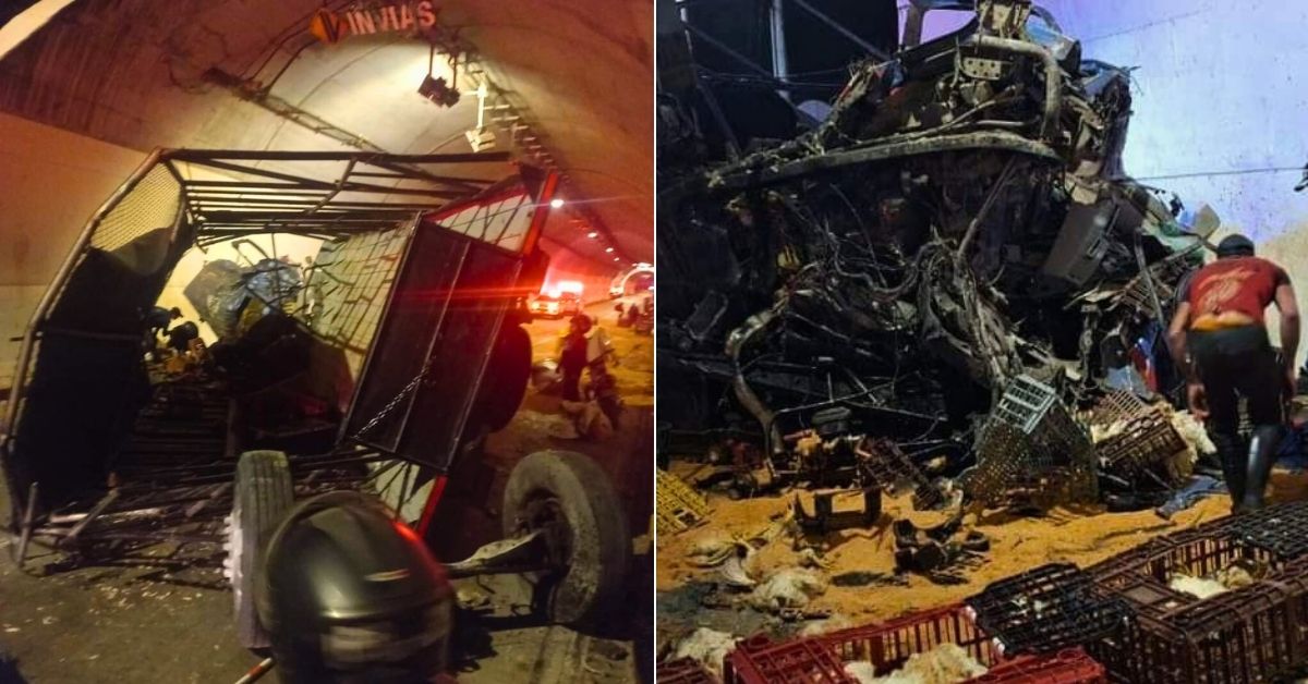 Grave accidente de tránsito se registró este miércoles en la vía ...