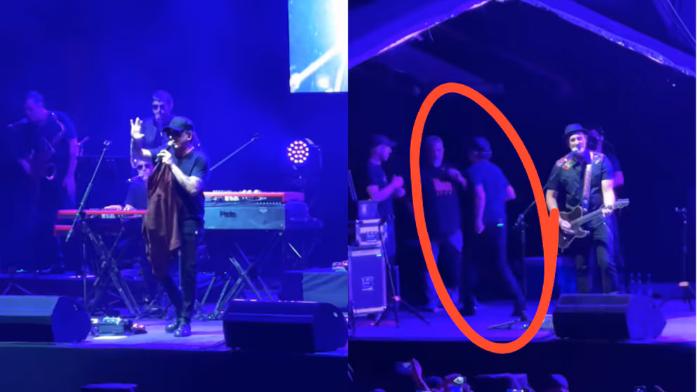 Andrés Calamaro abandonó tarima en Cali entre abucheos por defender las corridas de toros