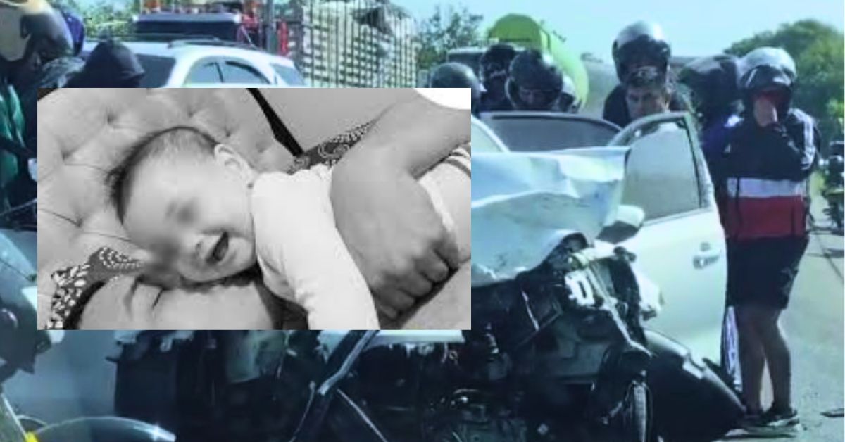Muerte de bebé de 7 meses en un choque múltiple enluta a una familia ...