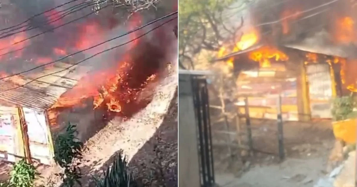 Tras discusión por dinero, joven provocó incendio en la vivienda de su ...