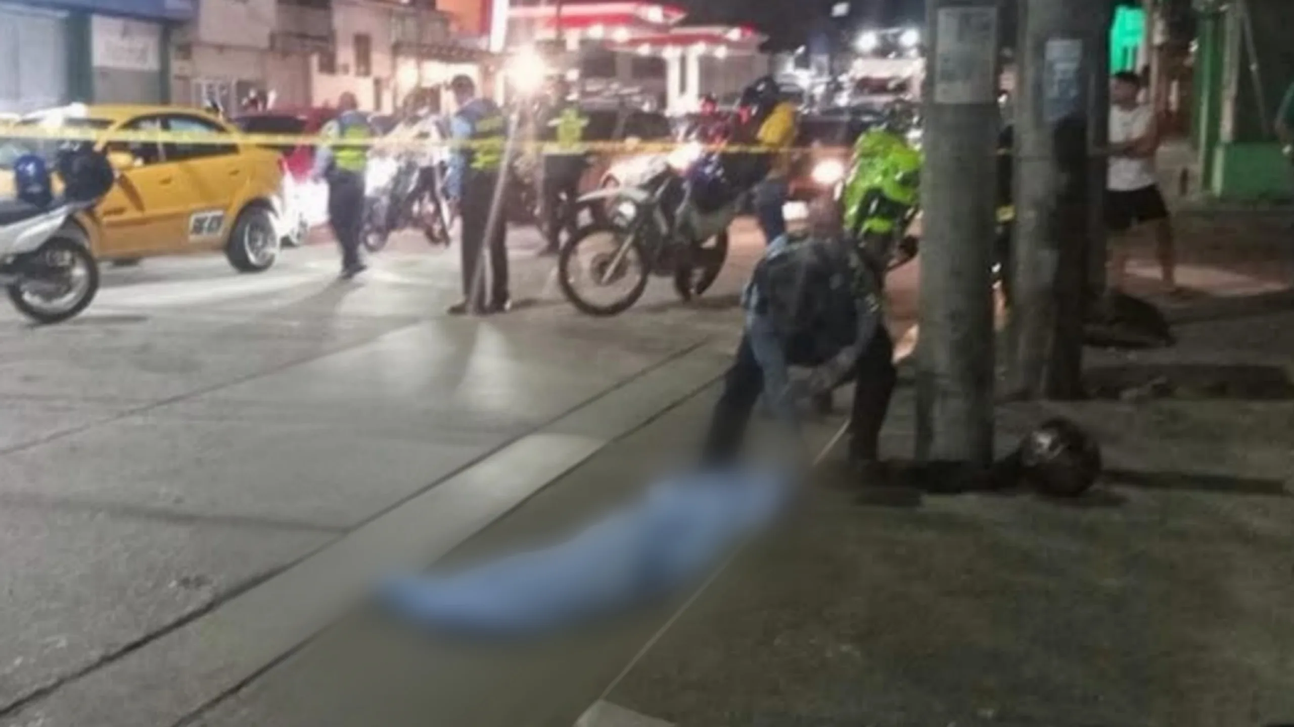 Motociclista víctima de ataque sicarial en el barrio Boyacá