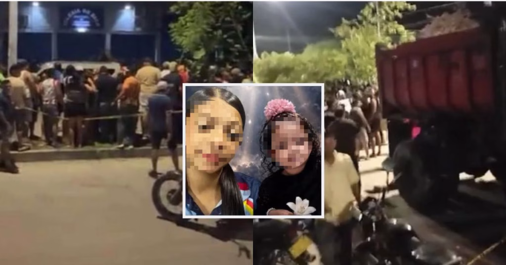 Tragedia en Fundación: dos hermanitas de 9 y 13 años murieron arrolladas por una volqueta tras caer de una moto eléctrica
