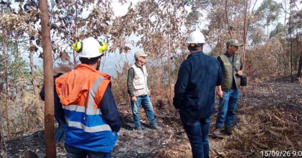 El fuego deja una profunda cicatriz ambiental en el Quindío: 81 incendios ya dejaron más de 409 hectáreas afectadas