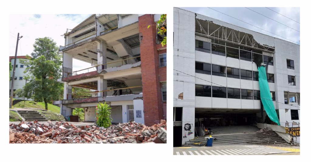 Universidad del Quindío prepara retorno gradual mientras avanza recuperación tras terremoto reciente