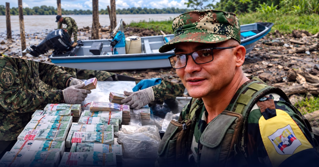 ¡Cayeron con la caleta! Fuerte operativo militar terminó en muerte y una montaña de billetes